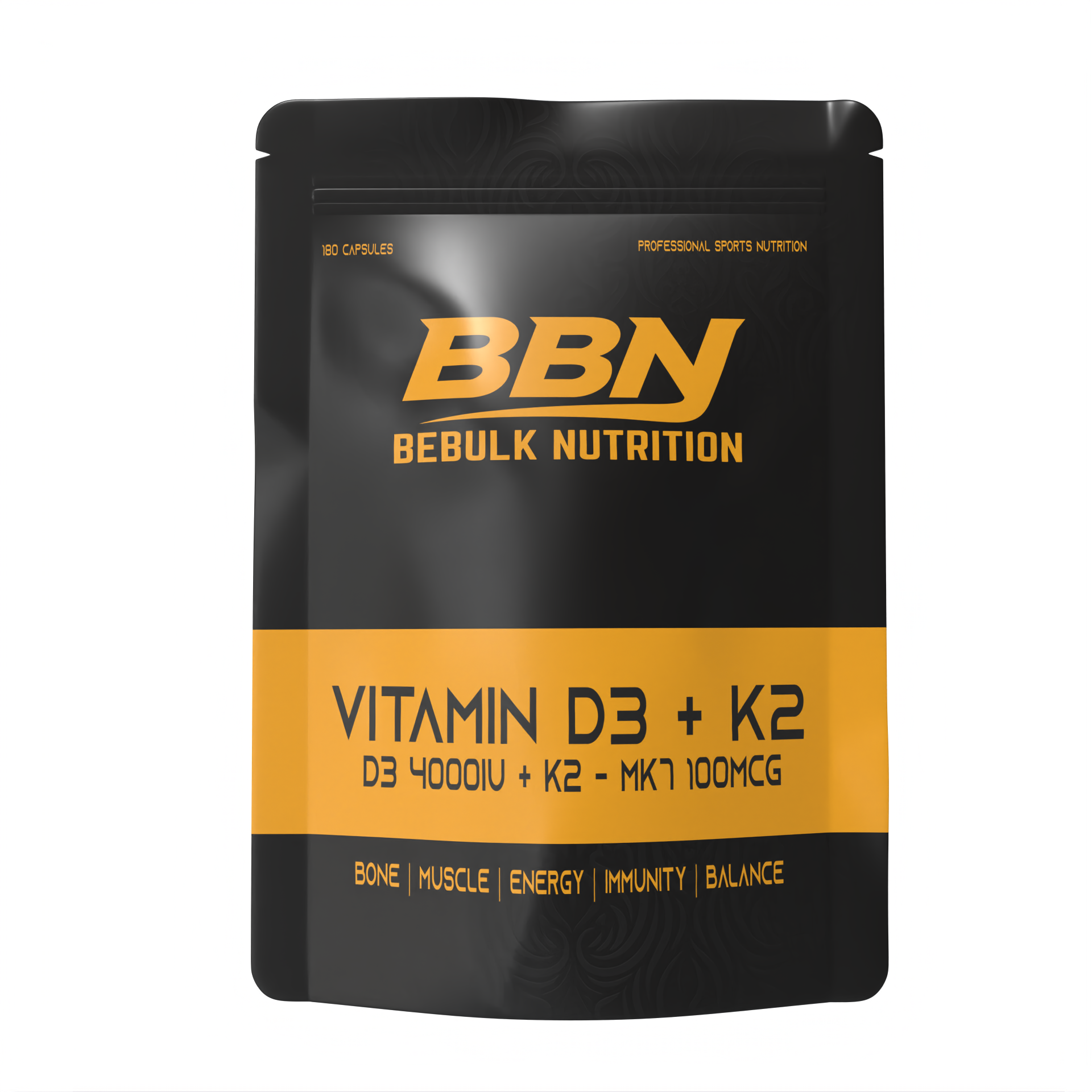 Vitamin d3 4000iu + k2 100mcg MK7 – BeBulk Nutrition