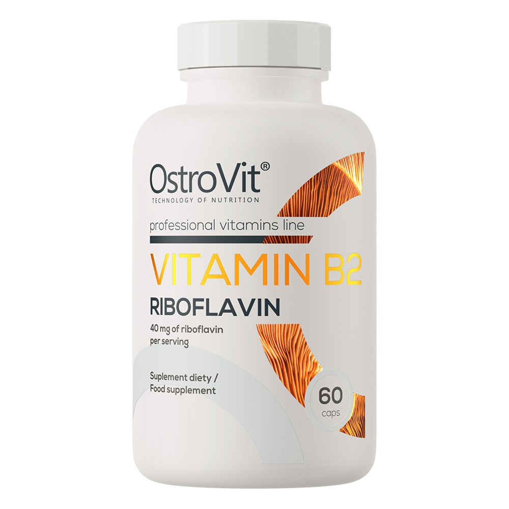 Vitamin Vitamine B2 Riboflavine 60 capsules