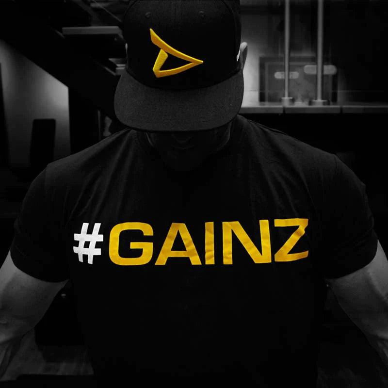 T-Shirt "#gainz" - Dedicated Nutrtion